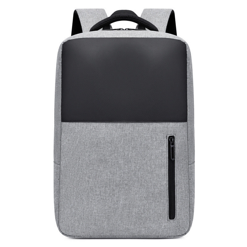 Grey Simple School College Bag 4245 - Image 6