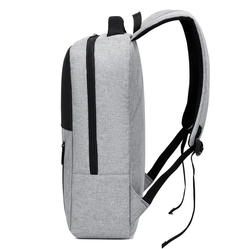 Grey Simple School College Bag 4245 - Image 7