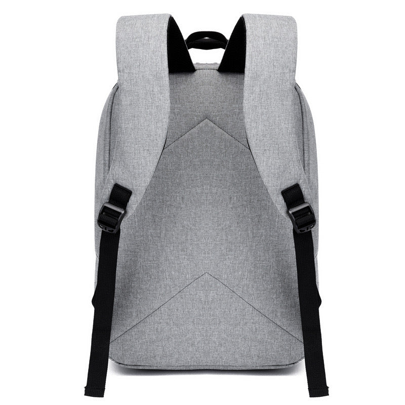 Grey Simple School College Bag 4245 - Image 8