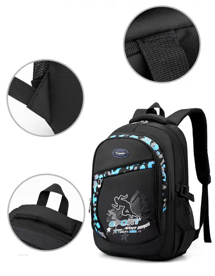 Kids School Bag Casual Kids Daypack, Water-Proof Kids Backpack 4128 - Image 10