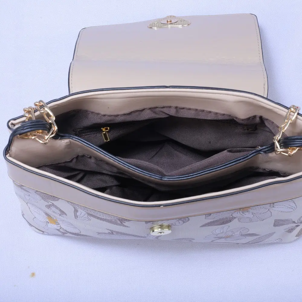 Blue Heart Decor Flap Over Mini Crossbody Bag 8816-3 - Image 5