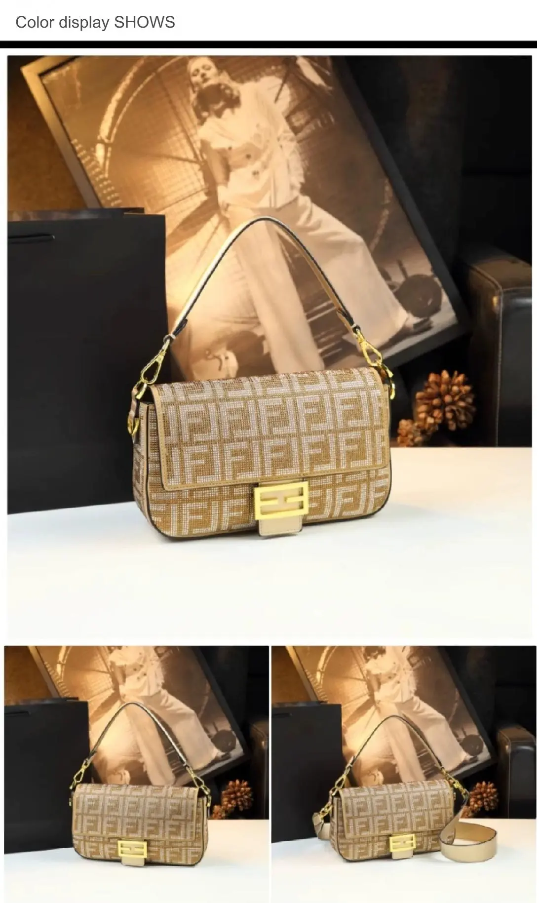 FENDI Shoulder Bag 1009 - Image 3