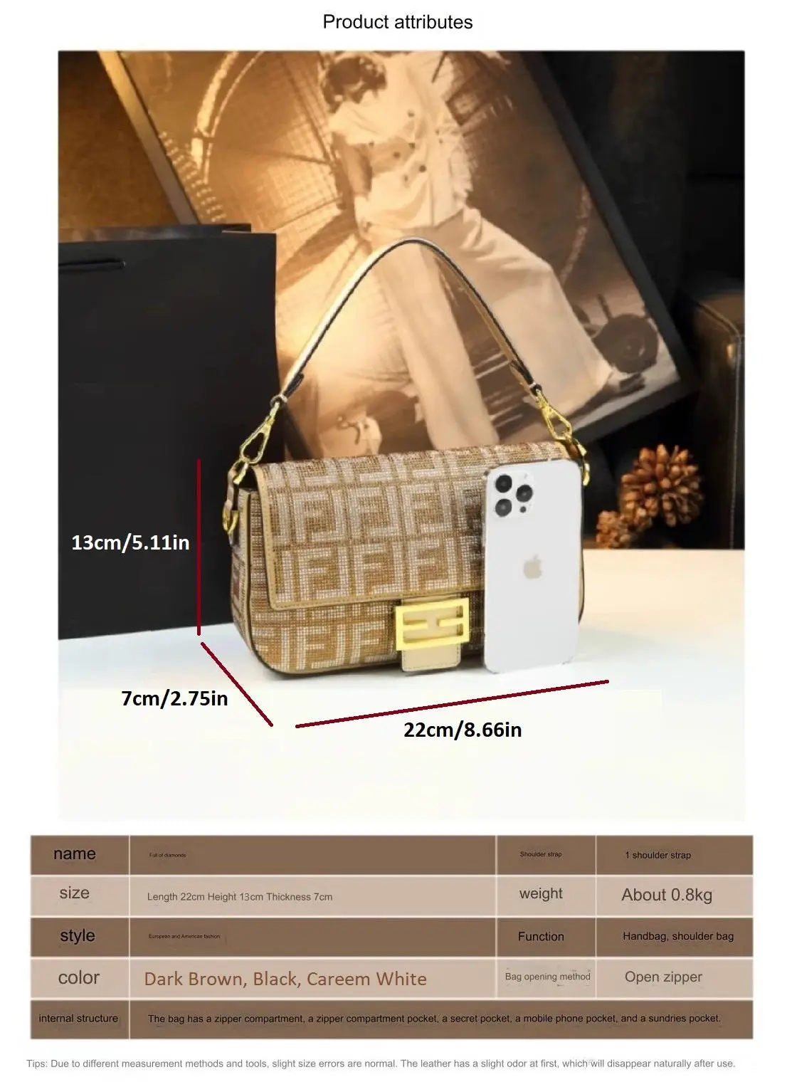 FENDI Shoulder Bag 1009 - Image 8