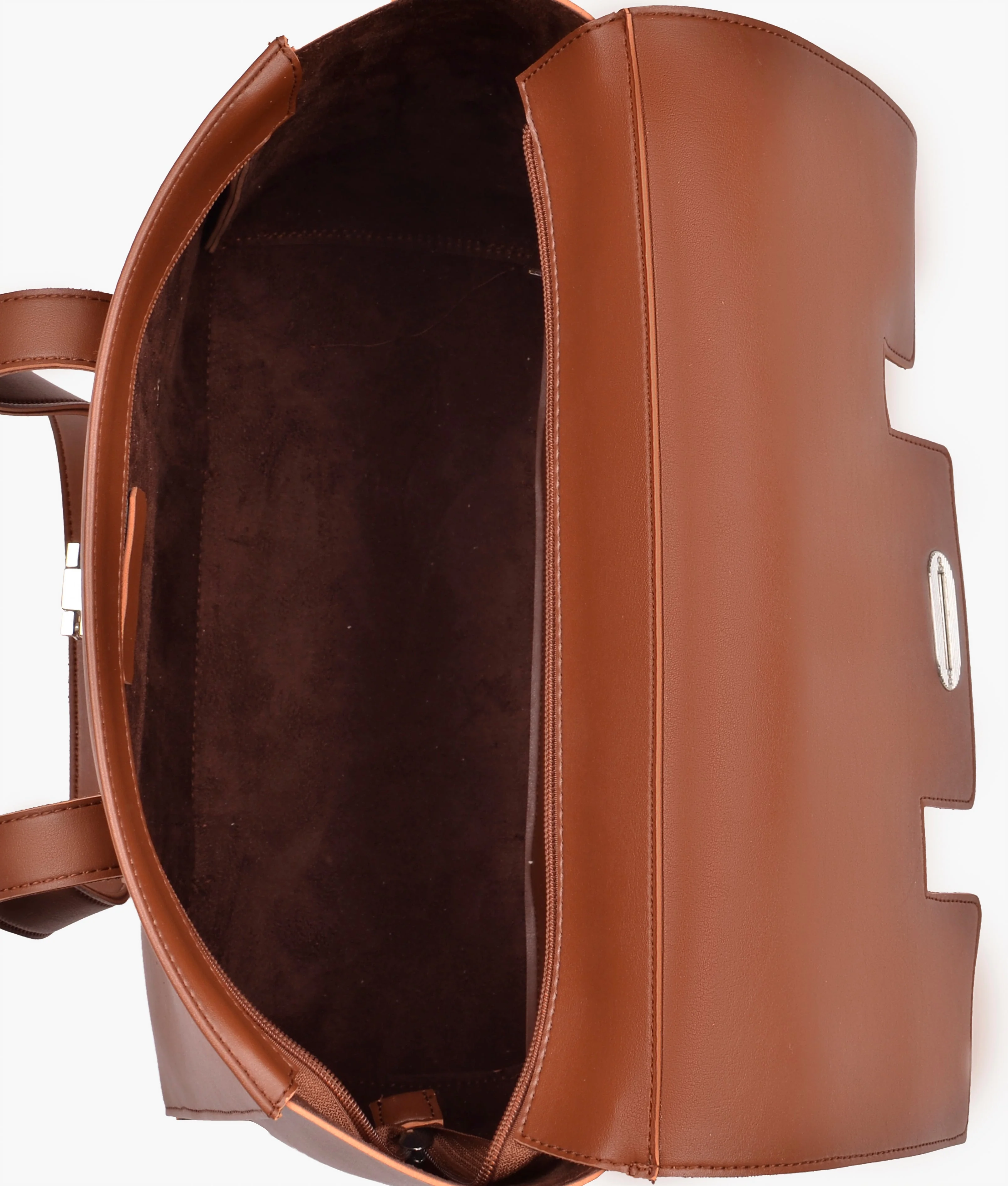 Brown pacious Weekender Totes: Perfect for Travel & Adventures 604 - Image 4