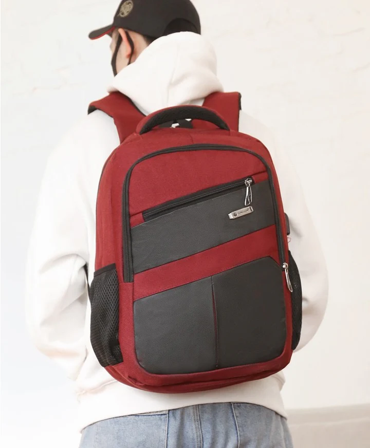 Durable And Stylish Laptop Backpack With USB MJ190 - Image 2