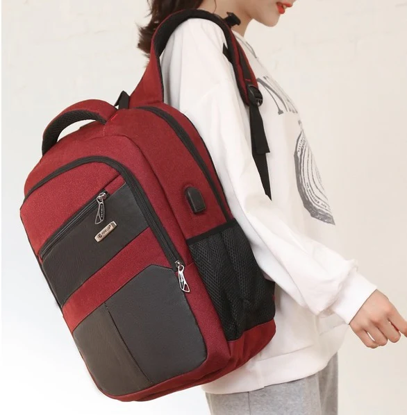 Durable And Stylish Laptop Backpack With USB MJ190 - Image 3