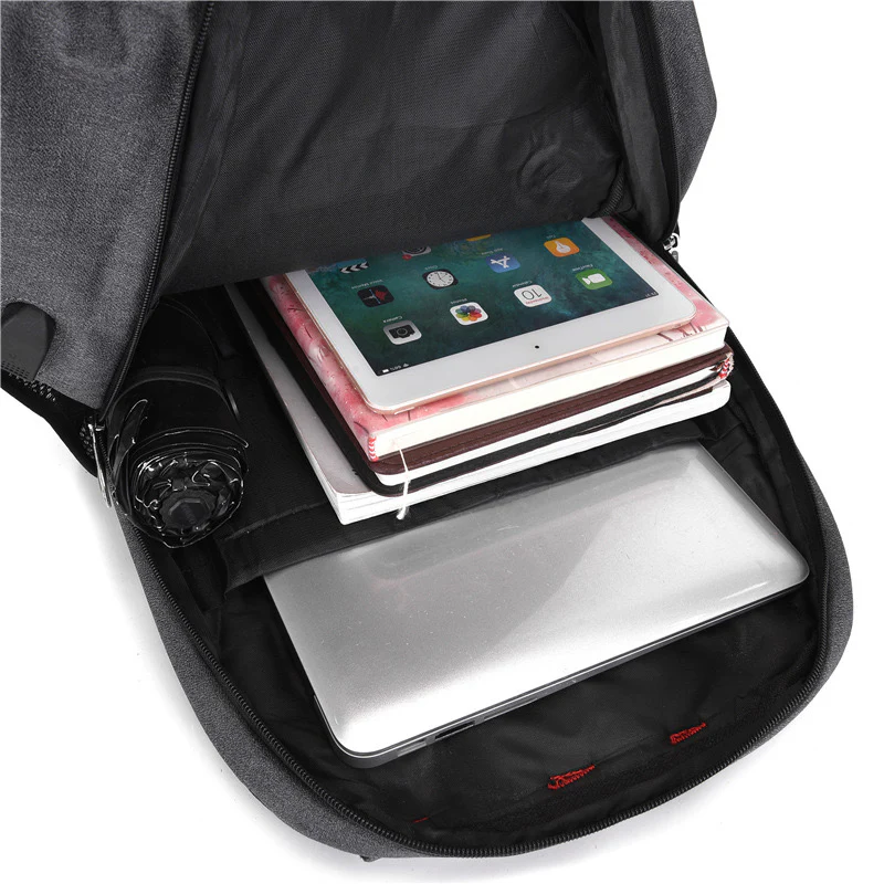 Durable And Stylish Laptop Backpack With USB MJ190 - Image 6
