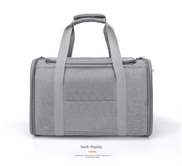 Pet Carrier Bag Soft Sided Portable Folding Airline Travel Approved Bag 1252 - Image 3
