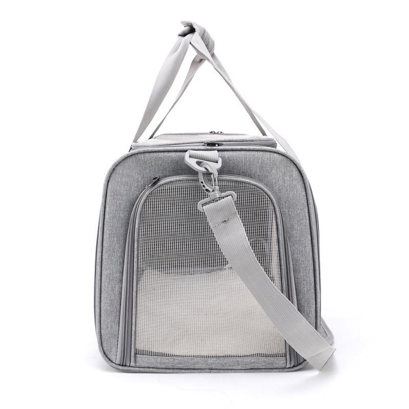 Pet Carrier Bag Soft Sided Portable Folding Airline Travel Approved Bag 1252 - Image 4