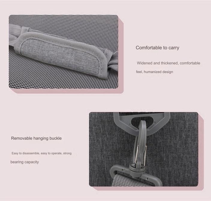 Pet Carrier Bag Soft Sided Portable Folding Airline Travel Approved Bag 1252 - Image 8