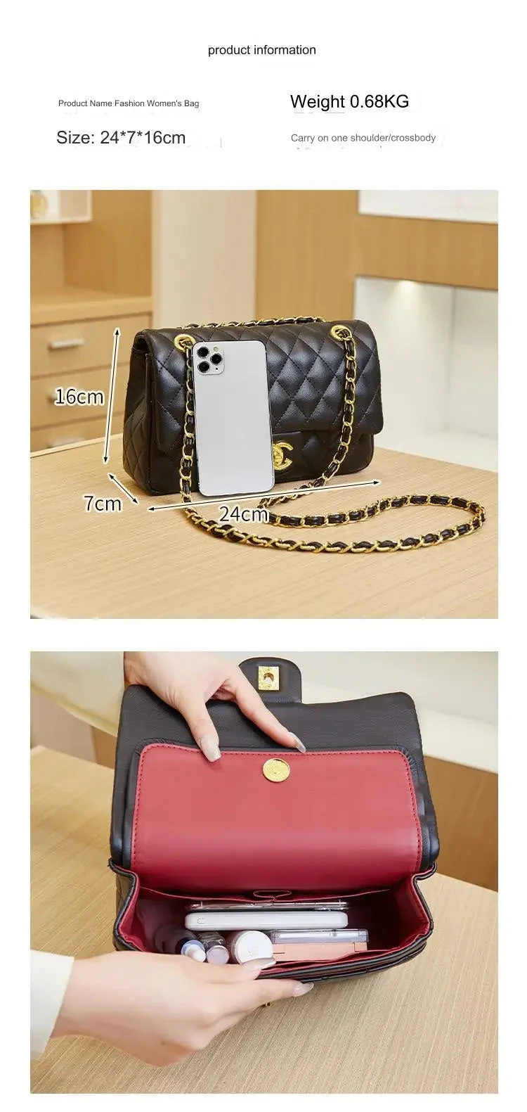 Chanel Brand Orignal Replica Classic Large And Medium - Image 8