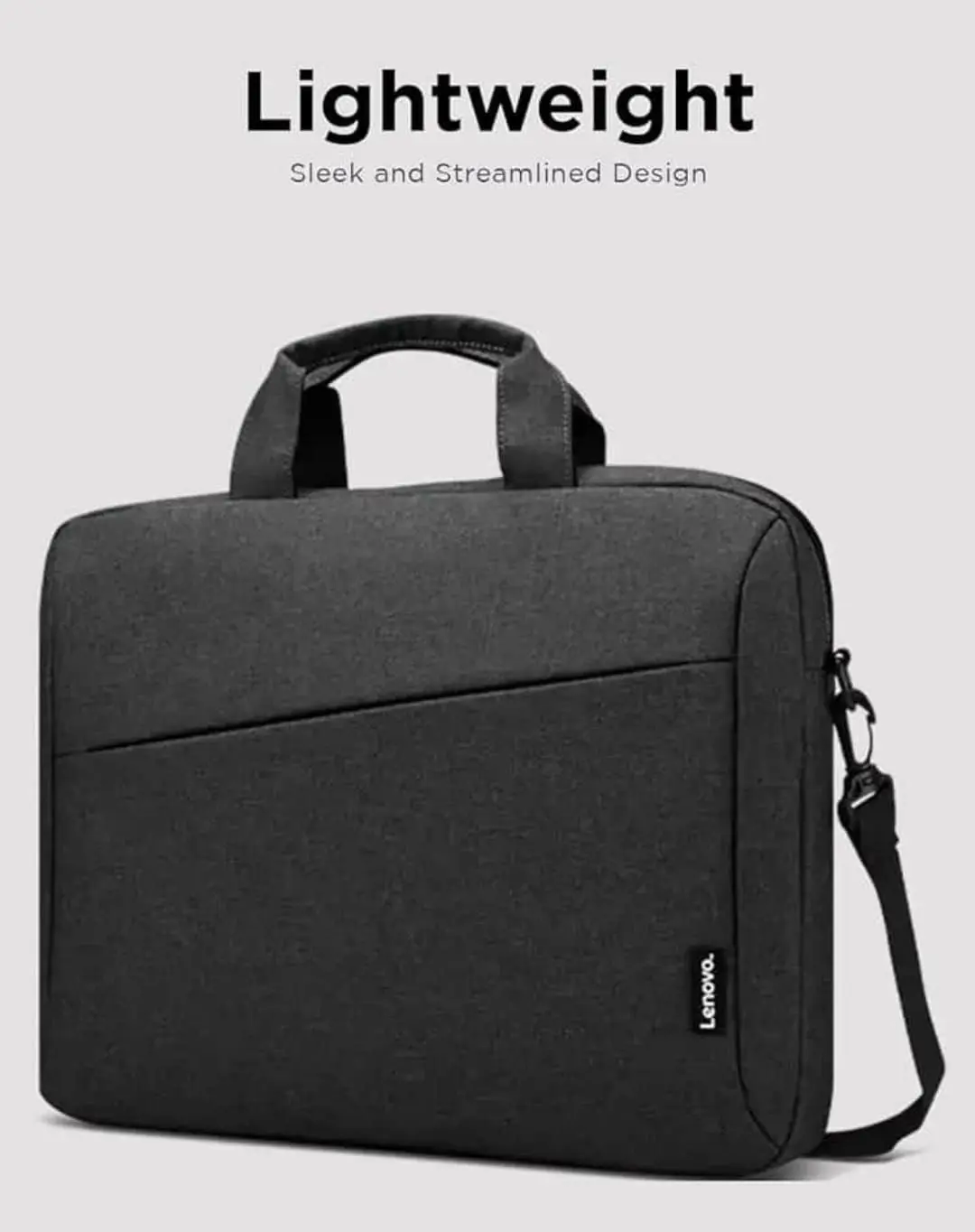 Black workship 14/15 inch Lenovo Laptop File Bag 4074 - Image 2