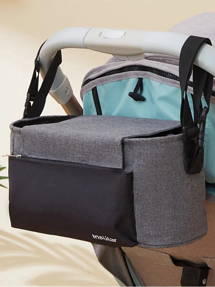 Grey Diaper Bag, Baby bag, Nappy Changing Bag 4183 - Image 5