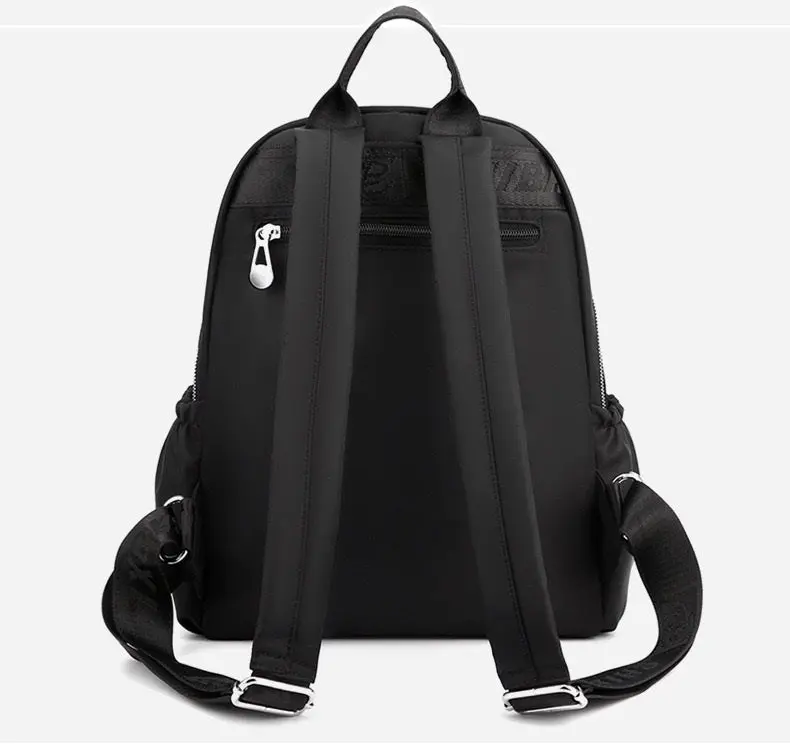 Multi Functional Backpack Women Nylon Backpacks 1241 - Image 3
