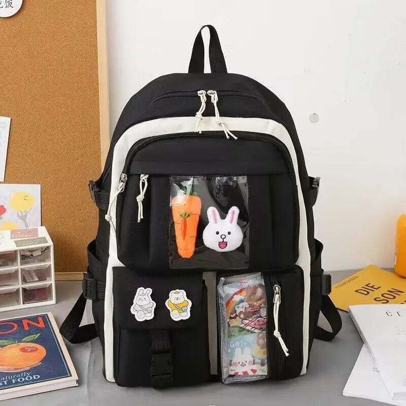 5 pcs Bunny Bag Travel Multifunctional Large Capacity Canvas Bag 978 - Image 3
