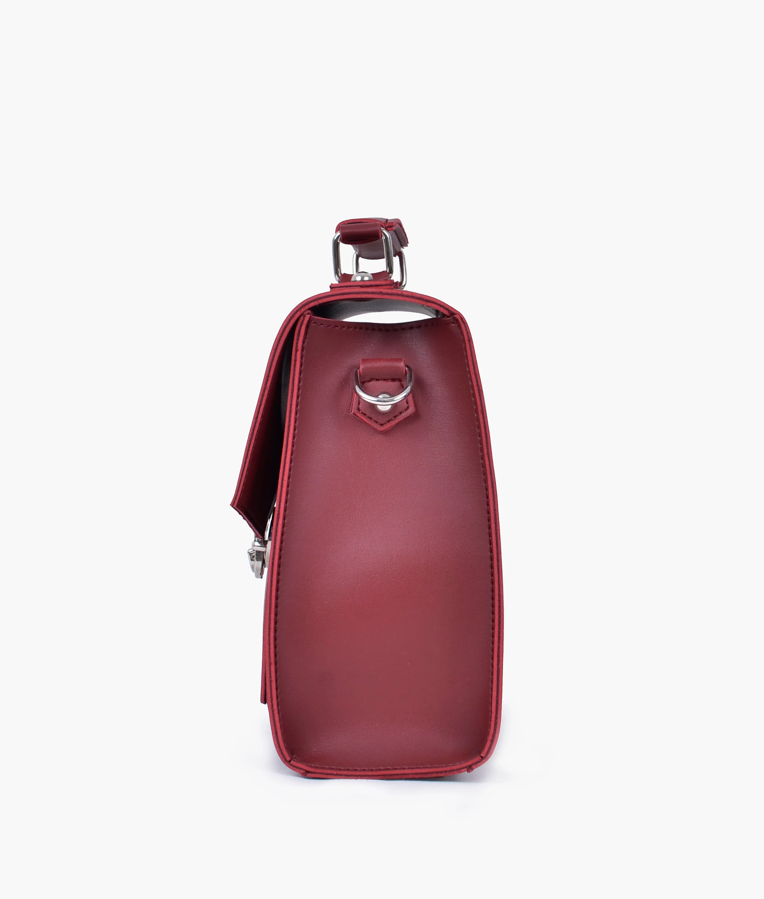 Maroon Handbag For Women 602 - Image 6