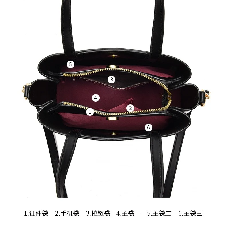 Chic Women's Handbags 6889-27 - Image 6