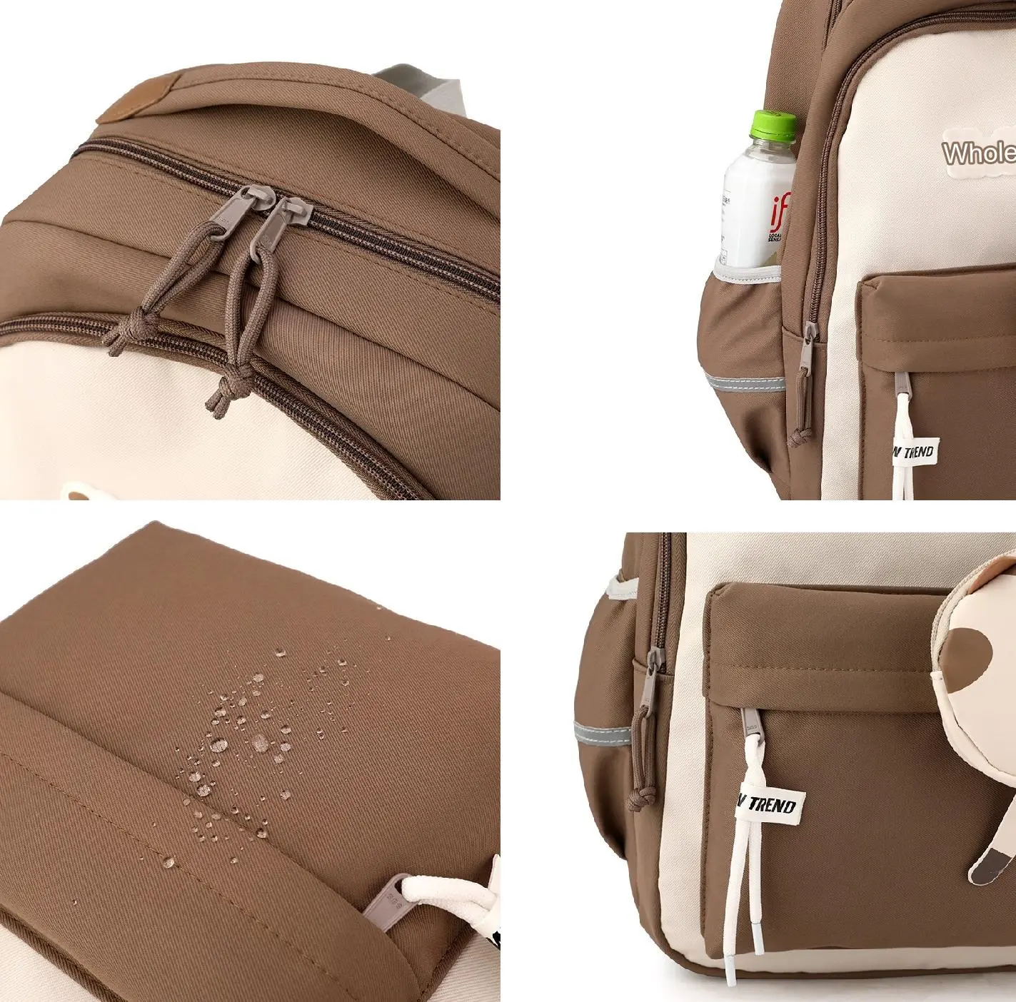 cute school bag korean style kawaii school backpack girl bag 1239 - Image 11