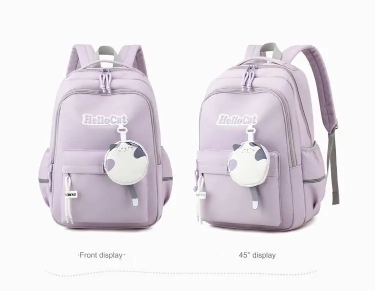 cute school bag korean style kawaii school backpack girl bag 1239 - Image 17