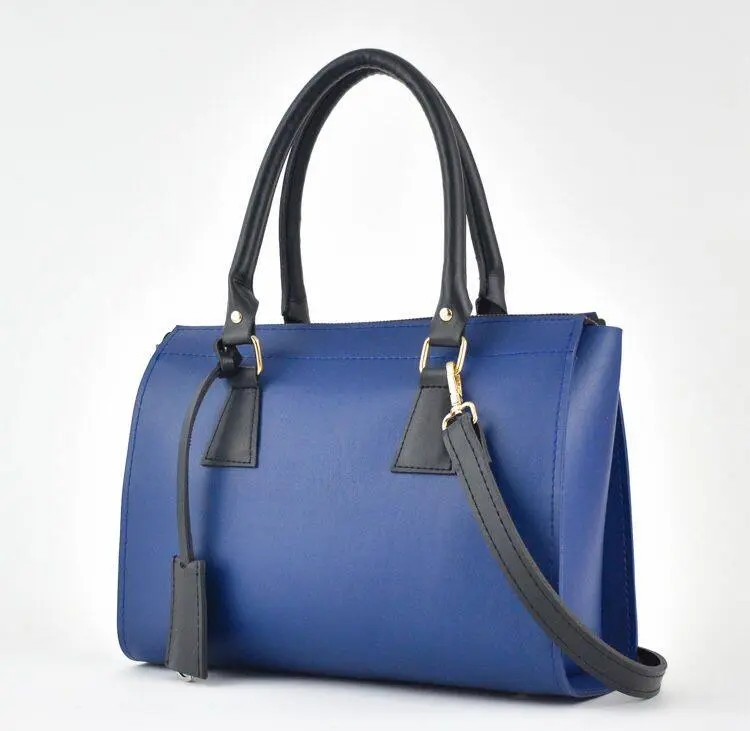 Blue Top Handel Bag 666 - Image 2