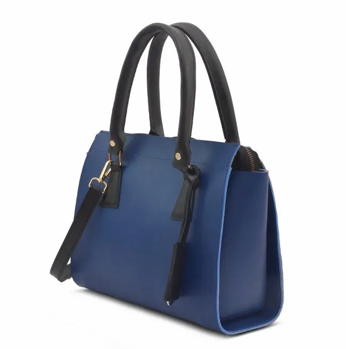 Blue Top Handel Bag 666 - Image 3