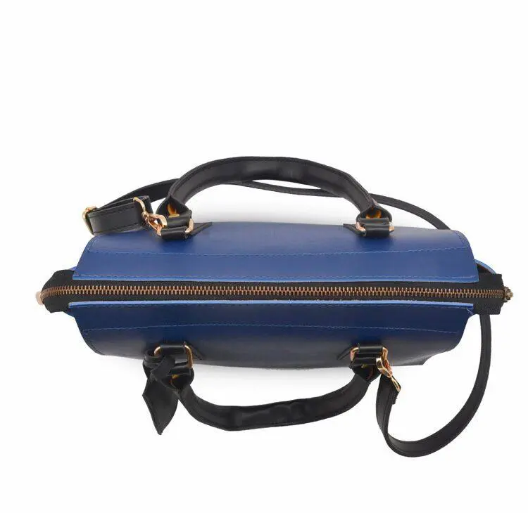 Blue Top Handel Bag 666 - Image 5