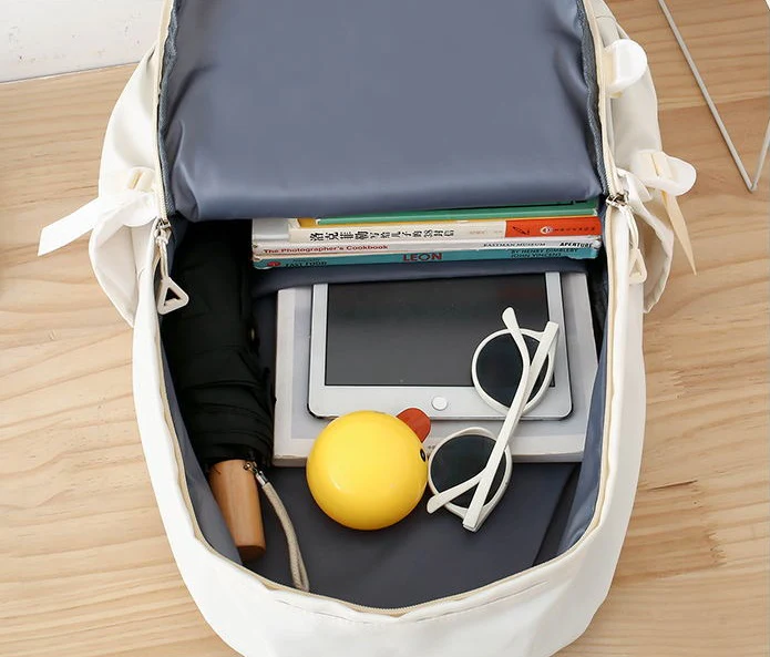 Fashion Canvas Korean Backpack 802 - Image 4