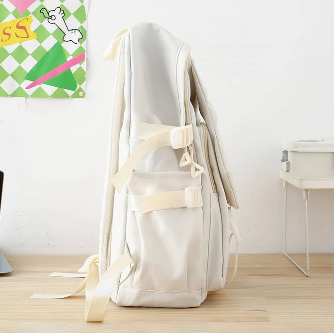 Fashion Canvas Korean Backpack 802 - Image 5