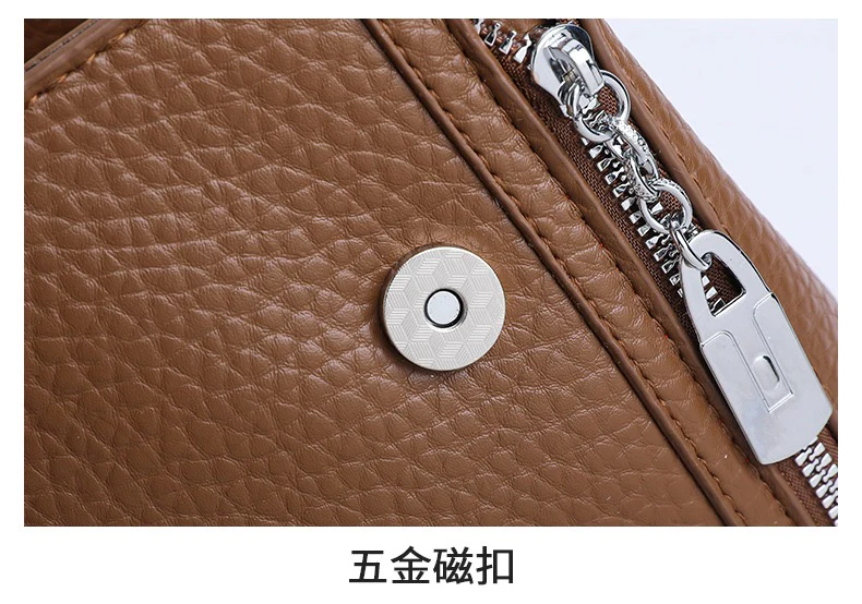 Fashionable Leather Handbag with Modern Design – Elevate Your Look 8219-2830 - Image 8