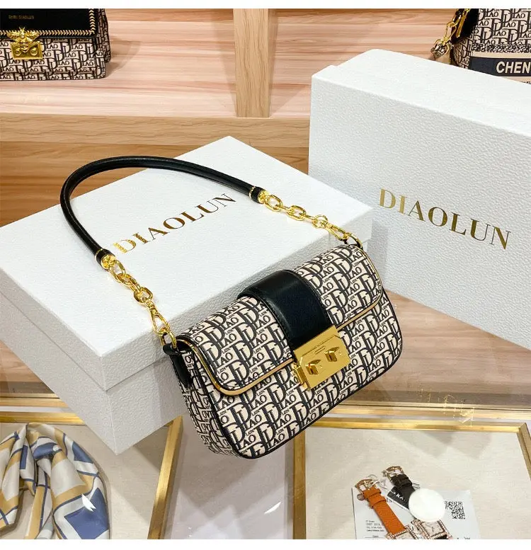 Branded Crossbody Bag 8815 - Image 4