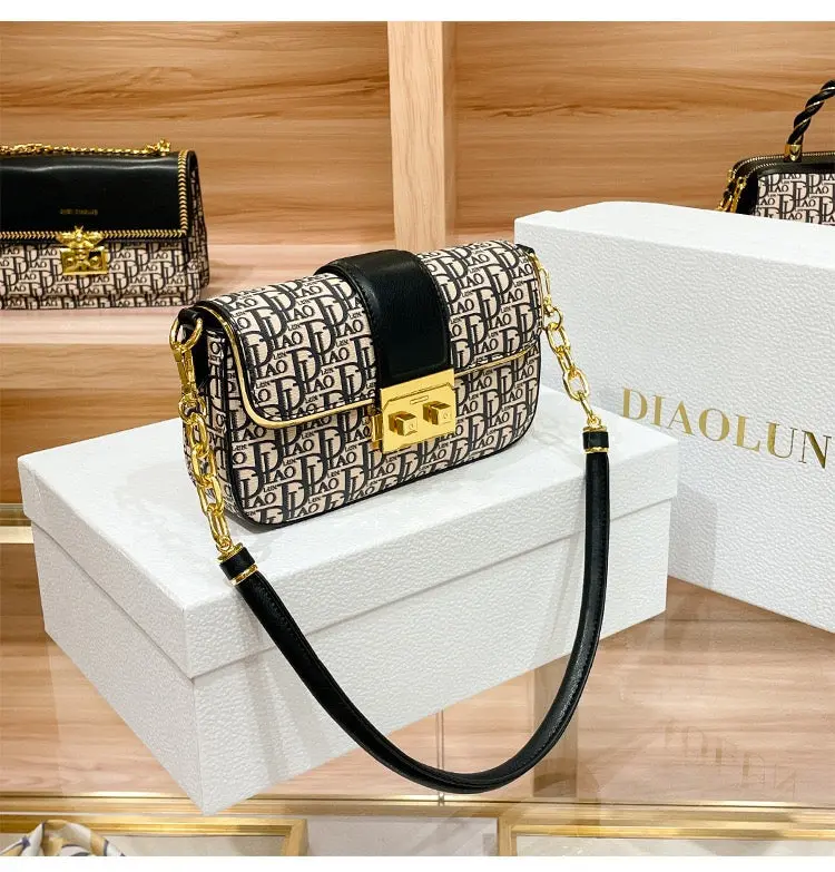 Branded Crossbody Bag 8815 - Image 5