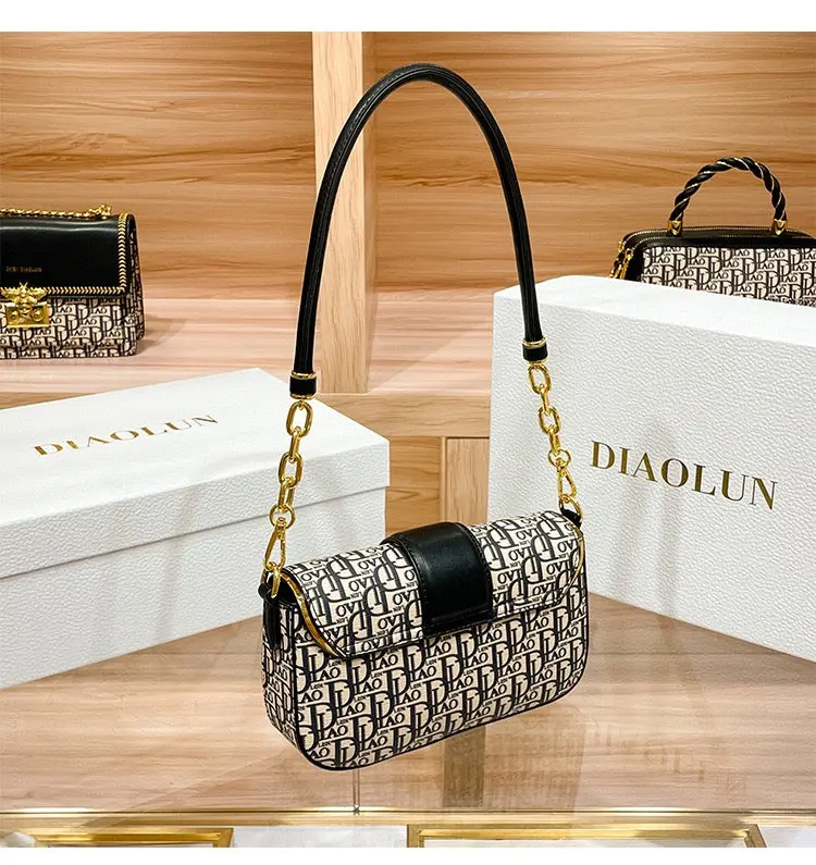 Branded Crossbody Bag 8815 - Image 7