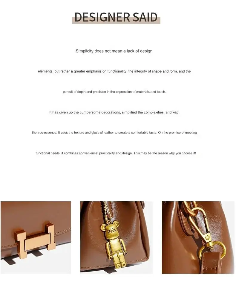 Stylish Leather Crossbody Bags For Women 065 - Image 10