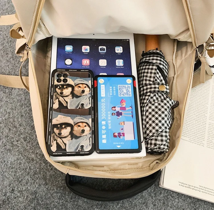 School Backpack Classic Casual Daypack for Travel 810 - Image 9