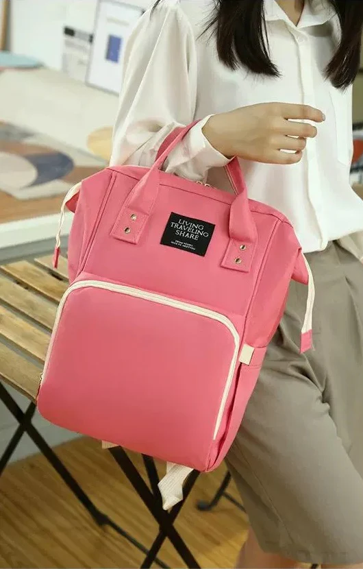 Travel Backpack Nursing Bag for Baby Care Women's Fashion Bag MJ260 - Image 3