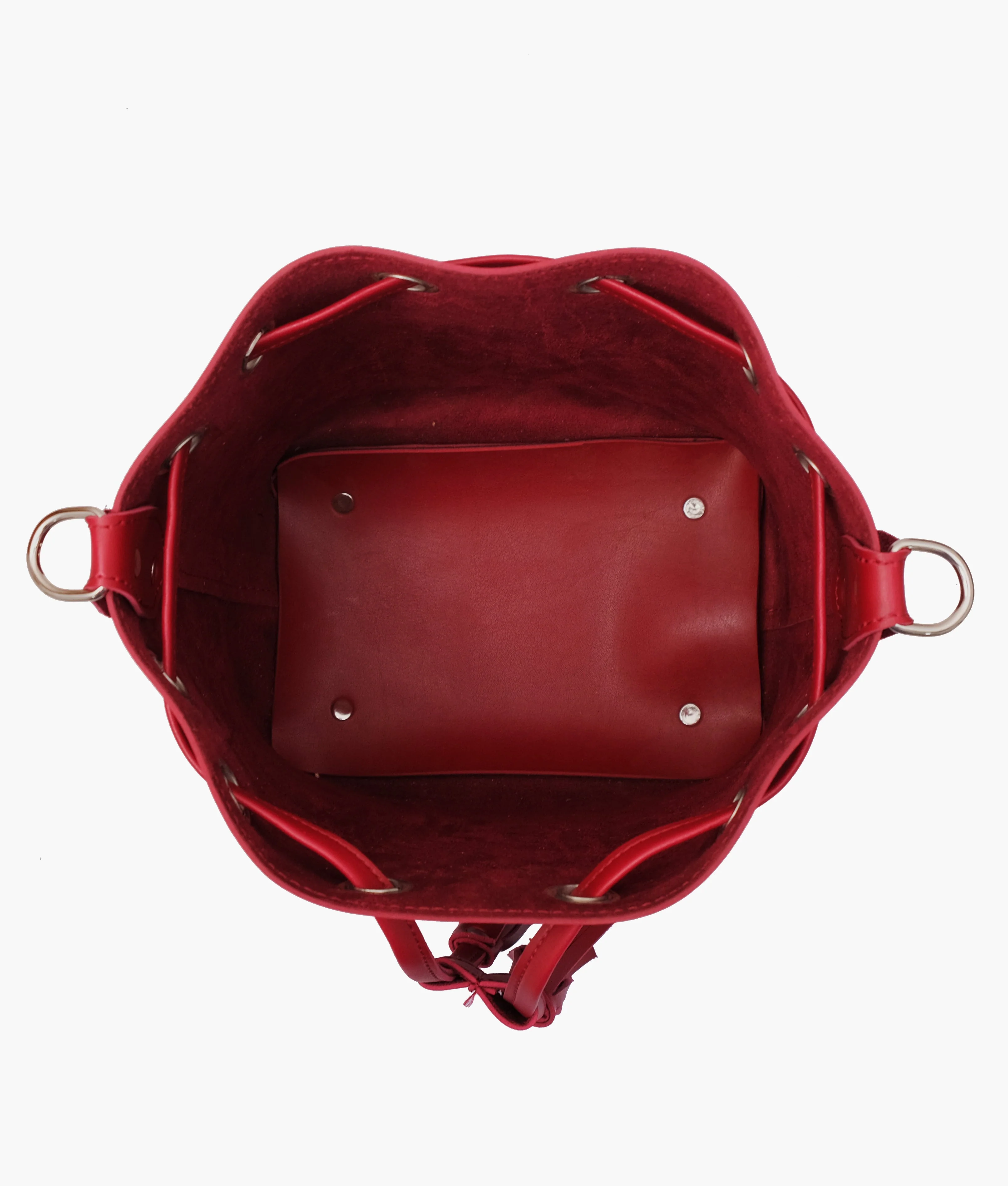 Red Girls Bucket Bag 576 - Image 4