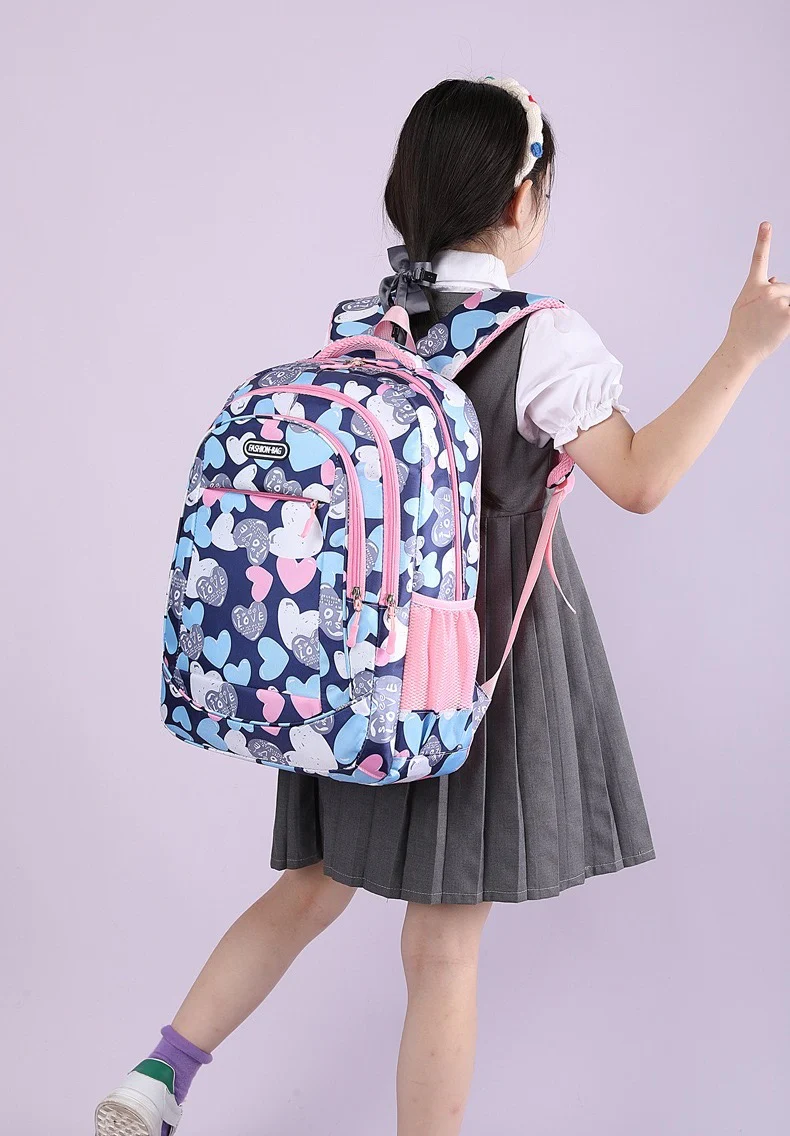 Imported Backpacks For School Girls 1639-6 - Image 10
