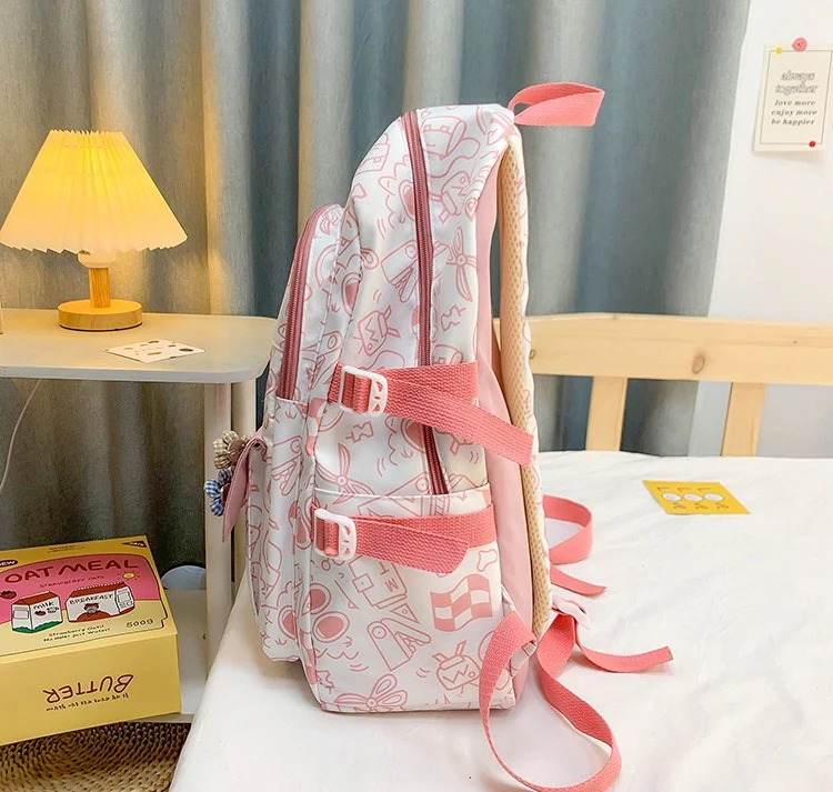 Durable Backpack For Girls 612-5 - Image 6