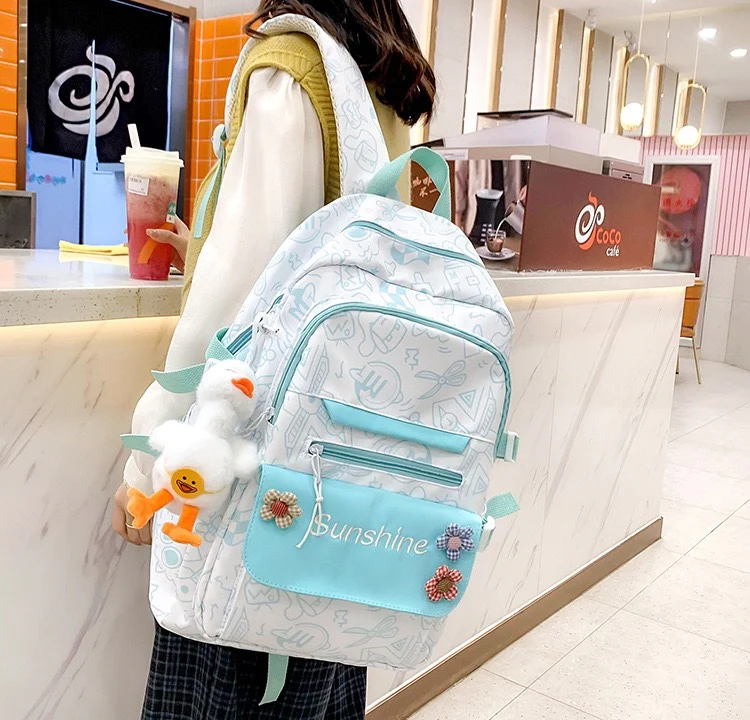 Durable Backpack For Girls 612-5 - Image 2