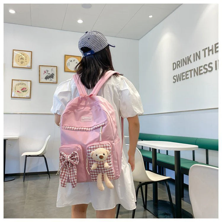 Green Girls University Bag 3k12K - Image 3