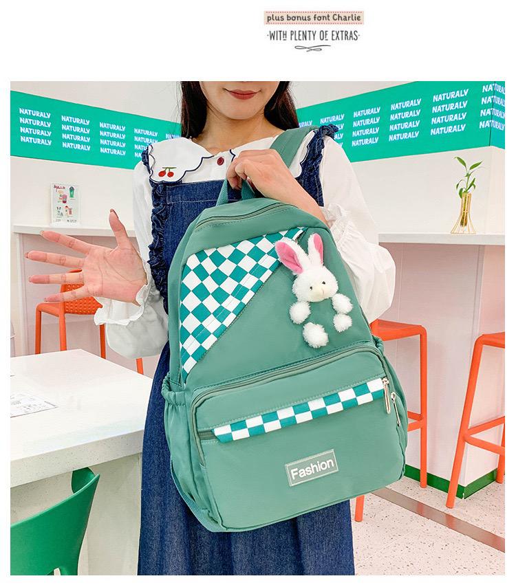 Green School & College Backpack sale For Girls 4216 - Image 2