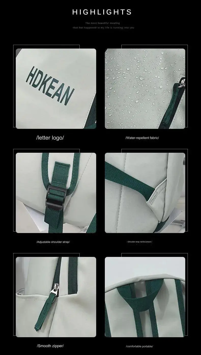 Waterproof Travel Rucksack Casual Daypack 1235 - Image 4