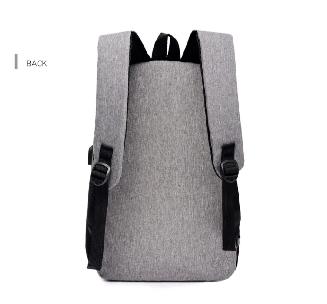 Grey 3 in 1 Laptop Backpack For Men & Women Without USB Port 2003 - Image 7