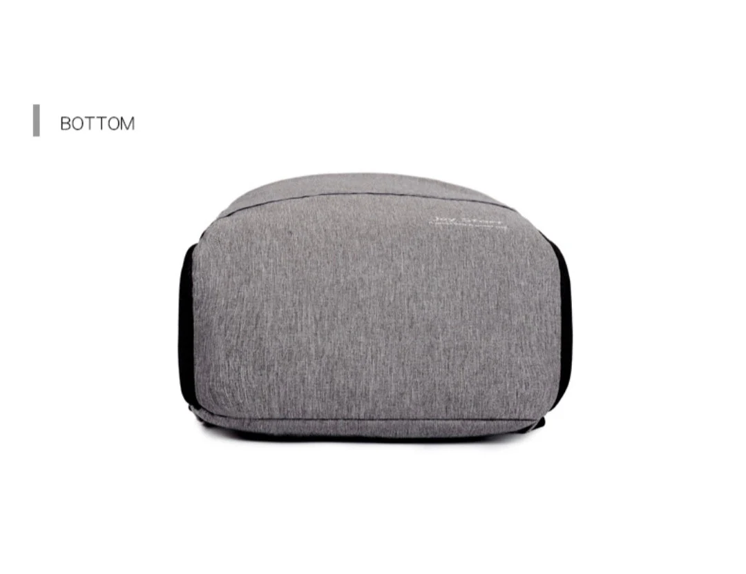 Grey 3 in 1 Laptop Backpack For Men & Women Without USB Port 2003 - Image 8