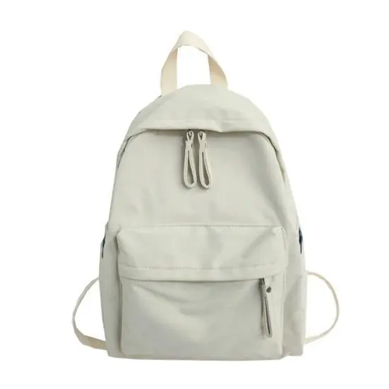 Zip Cotton Backpack Bag 7038