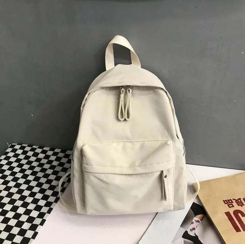 Zip Cotton Backpack Bag 7038 - Image 10