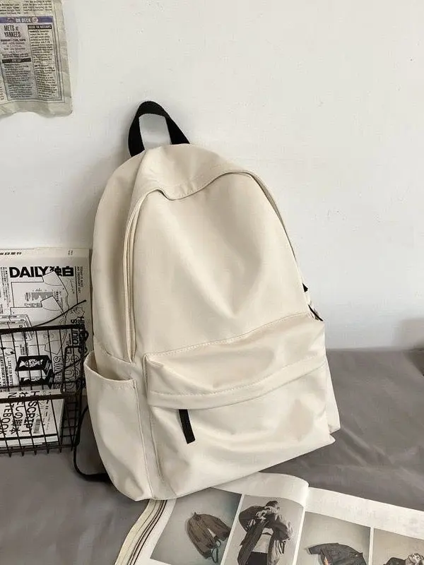 Zip Cotton Backpack Bag 7038 - Image 5
