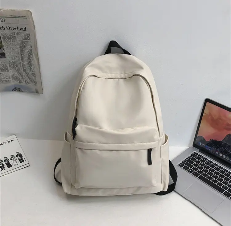 Zip Cotton Backpack Bag 7038 - Image 6