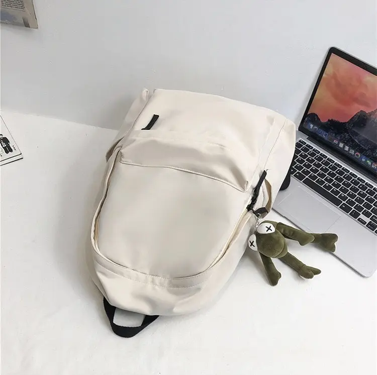 Zip Cotton Backpack Bag 7038 - Image 8