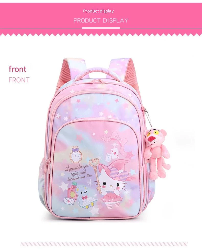 Pink Cartoon Kids Backpack with Fairy Tale Design MJ14 - Image 23